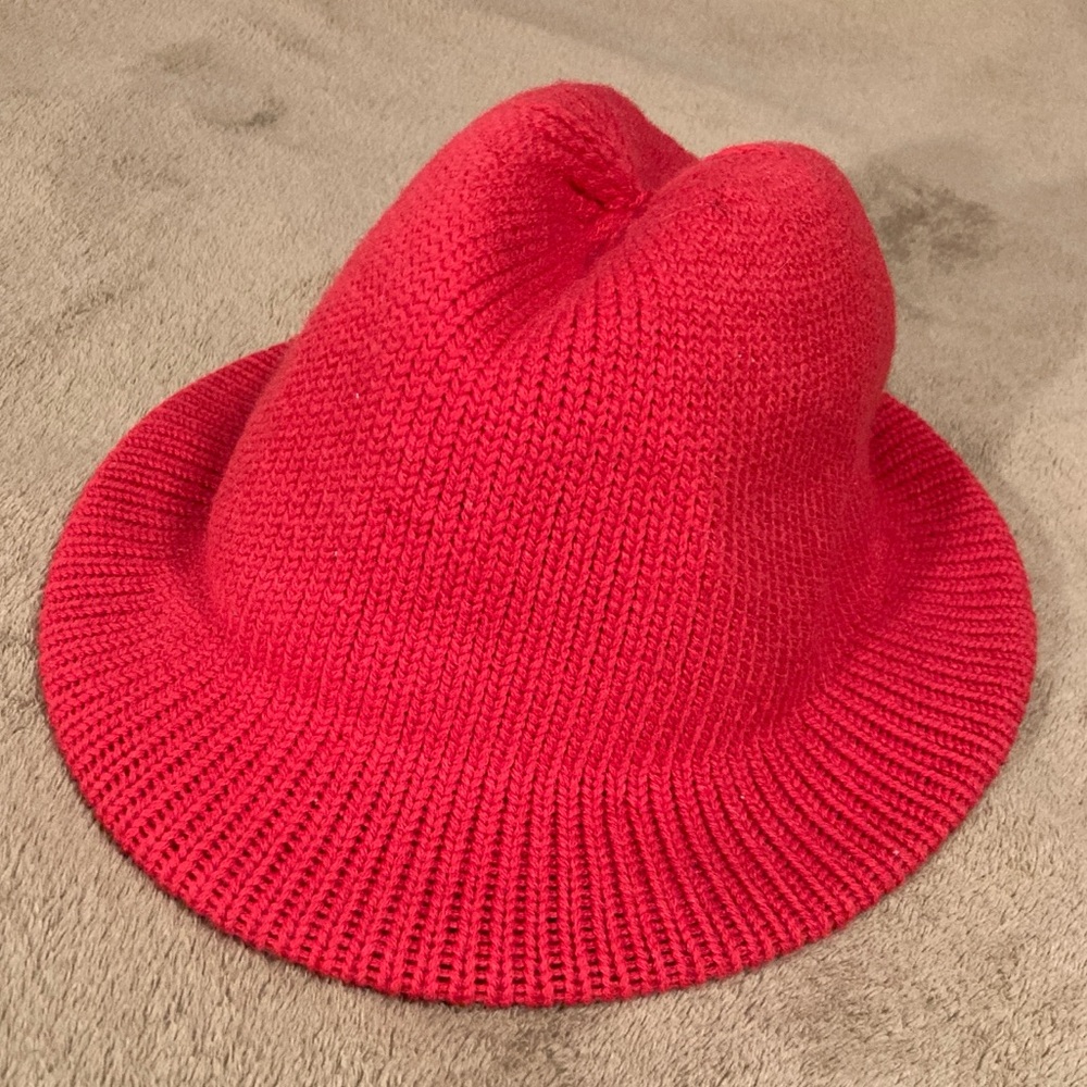 NWOT Arlin Vintage 80s Knit Hat Red Size OS